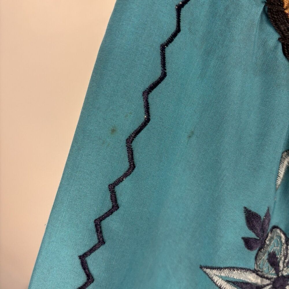 Vintage Sacred Threads Boho Patchwork Embroidered… - image 3